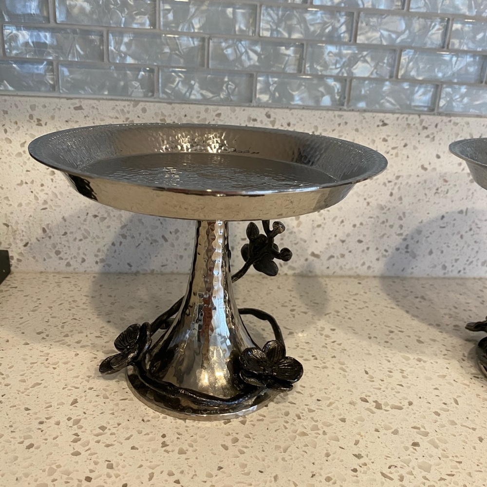 Black Orchid Candy Dish